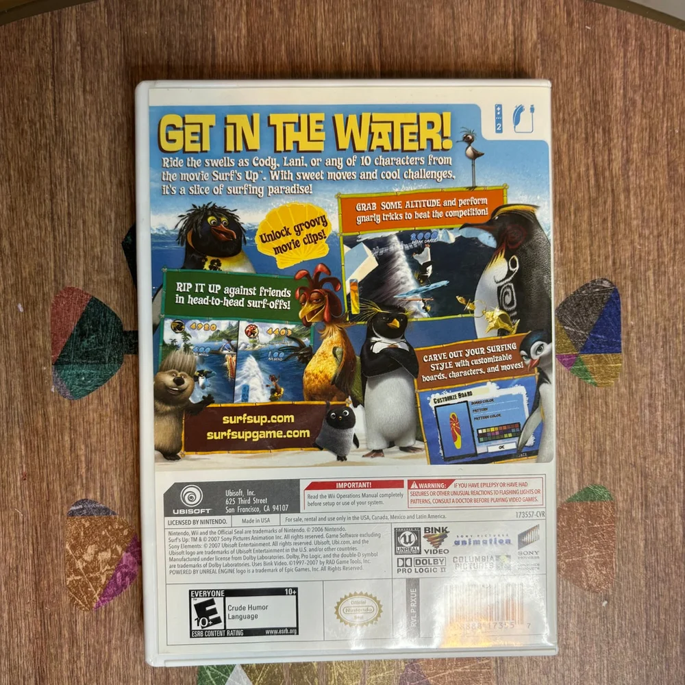 Nintendo Wii Surf's Up Video Game - Picture 3 of 3